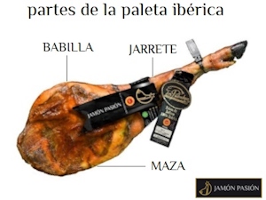 parts of spanish ham shuolder
